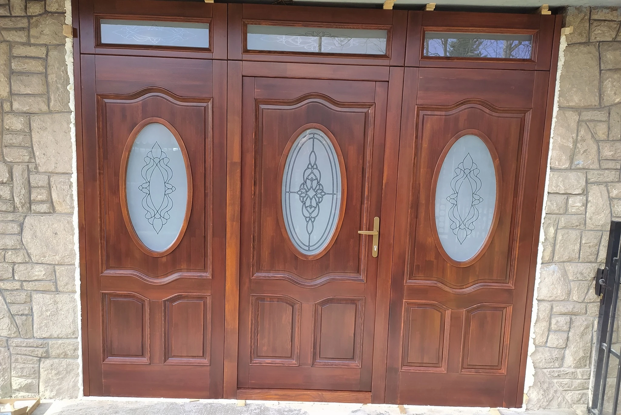 Tölgyfa bejárati ajtó